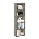 FURINNO LUDER BOOK SHELF 5-CUBE BOOKSHELF BOOKCASE OPEN SHELF - FRENCH OAK - Like New