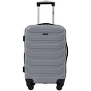 WRANGLER 4 PIECE MIAMI LUGGAGE, PACKING CUBES SET - SHARKSKIN - Like New