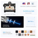 LONGER RAY5 MINI LASER ENGRAVING UP TO 12,000MM/MIN RAY5-MINI - BLACK - Like New