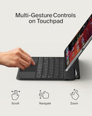 BELKIN CRADLE KEYBOARD FOLIO 10TH GEN MAGNETIC STAND BBZ002TT-V1-BLACK - BLACK - Like New