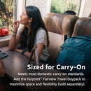 OSPREY FAIRVIEW 40L WOMEN'S TRAVEL BACKPACK CARRY ON LAPTOP SLEEVE - BLACK - Brand New