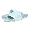 II0011 ADIDAS ADILETTE COMFORT SANDAL WOMEN Halo Mint/Magic Grey Metallic - 9 - Brand New