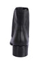 KENNETH COLE REACTION WOMEN SALT CHELSEA ANKLE BOOT - SIZE 10 - BLACK LEATHER - Like New