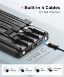 JOYFAR PORTABLE CHARGER POWER BANK TRAVEL ESSENTIALS BATTERY USB C 10000MAH - Brand New