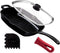 Cuisinel 10.5" Cast Iron Square Grill Pan C10-SG-G - Black - Scratch & Dent
