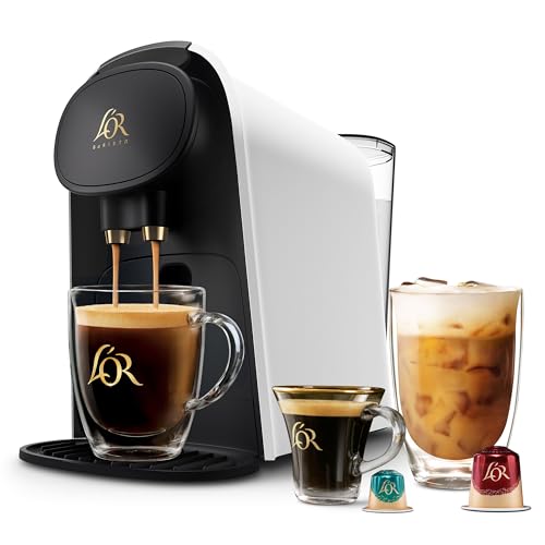 L'OR Barista System Coffee and Espresso Machine Combo by Philips Matte Grey - Like New