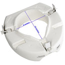PCP 5" Elevated Toilet Seat Universal Fit Tall Profile Rise Height B082TS9HHD - Like New