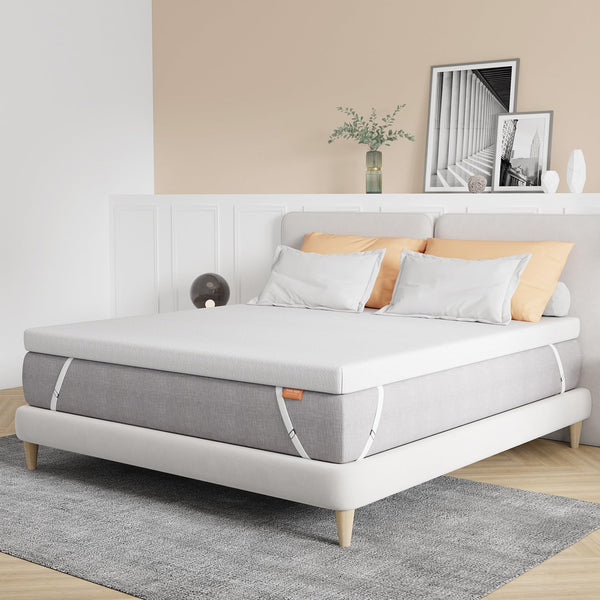 Sweetnight 3 Inch Mattress Topper Queen, Gel Mattress Topper for Cooling Sleep - Brand New