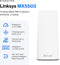 Linksys Atlas Pro 6 WiFi Router, Dual-Band Mesh WiFi 6 System 3 Pack - White Like New