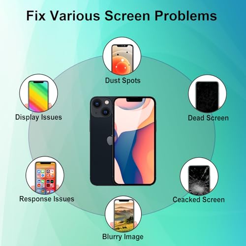 DGSCSMY FOR IPHONE 13 OLED SCREEN REPLACEMENT ASSEMBLED PROXIMITY SENSOR - BLACK - Brand New