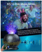 LUPANTTE STAR LUPANTTE GALAXY PROJECTOR CHRISTMAS PROJECTOR LIGH - BLACK - Like New