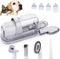 LMVVC Pet Grooming Kit, Dog Grooming Clippers with 2.3L Vacuum Suction - WHITE Like New