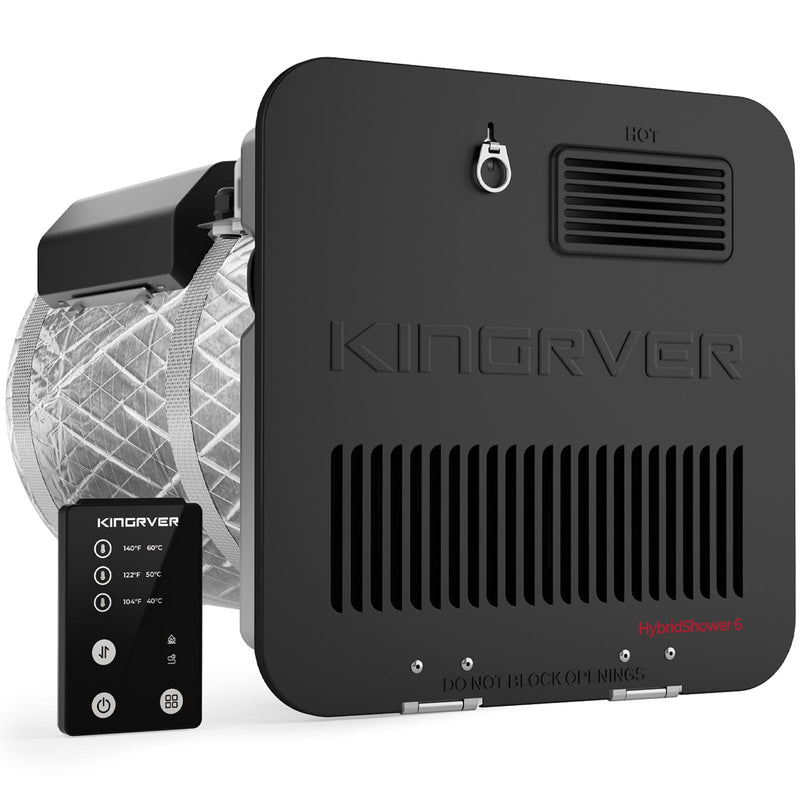 KINGRVER 6 GALLON RV TANK WATER HEATER, ANODE ROD, KRVGE-HS6 - - Scratch & Dent