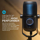 JLAB TALK USB MICROPHONE USB-C OUTPUT CARDIOID STEREO OMNIDIRECTIONAL BLACK - Like New