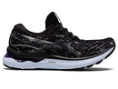 1012B202 ASICS GEL NIMBUS 24 MESH WOMEN'S BLACK SIZE 7 Like New