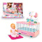 NENUCO GOOD SLEEP CRADLE WITH BABY DOLL CRIB AND ACCESSORIES 14"DOLL - PINK - Brand New