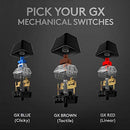 LOGITECH G513 RGB BACKLIT MECHANICAL GAMING KEYBOARD WITH BLUE CLICKY SWITHCES - Like New