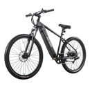 GOTRAX APPROACH 27.5" STEP OVER ELECTRIC MOUNTAIN ADULT BIKE, BLACK - Like New