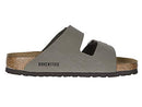 0151211 BIRKENSTOCK UNISEX ARIZONA BIRKIBUC SANDALS STONE SIZE MEN 7 WOMEN 9 - Like New