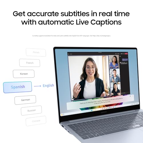 SAMSUNG 15” GALAXY AI BOOK4 EDGE FHD SNAPDRAGON X PLUS 16GB 512GB SSD - BLUE - Like New