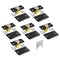 TONITRUI Silent Ball Catch, Adjustable Strong Magnet Door, 6 Pack - Black - Like New