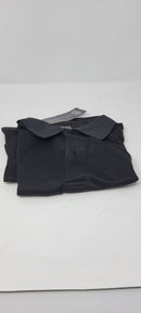 KICK START GEAR SPORTSWEAR MESH PERFORMANCE POLO SHIRT SIZE: MEN M - BLACK - Brand New