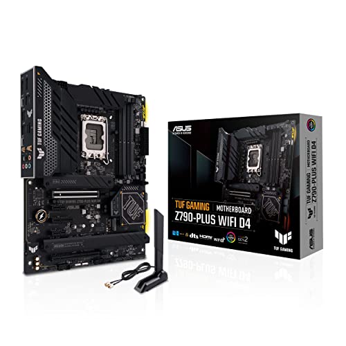 ASUS TUF GAMING Z790-PLUS WIFI D4 LGA 1700 (12TH & 13TH GEN) GAMING MOTHERBOARD - Like New