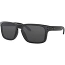 OAKLEY SI HOLBROOK SUNGLASSES MATTE BLACK TONAL ICON FRAME GRAY LENSES 57-18-137 - Like New