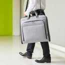 AMAZON BASICS CARRY-ON GARMENT BAG TRAVEL BUSINESS TRIPS SHOULDER STRAP - GRAY - Like New