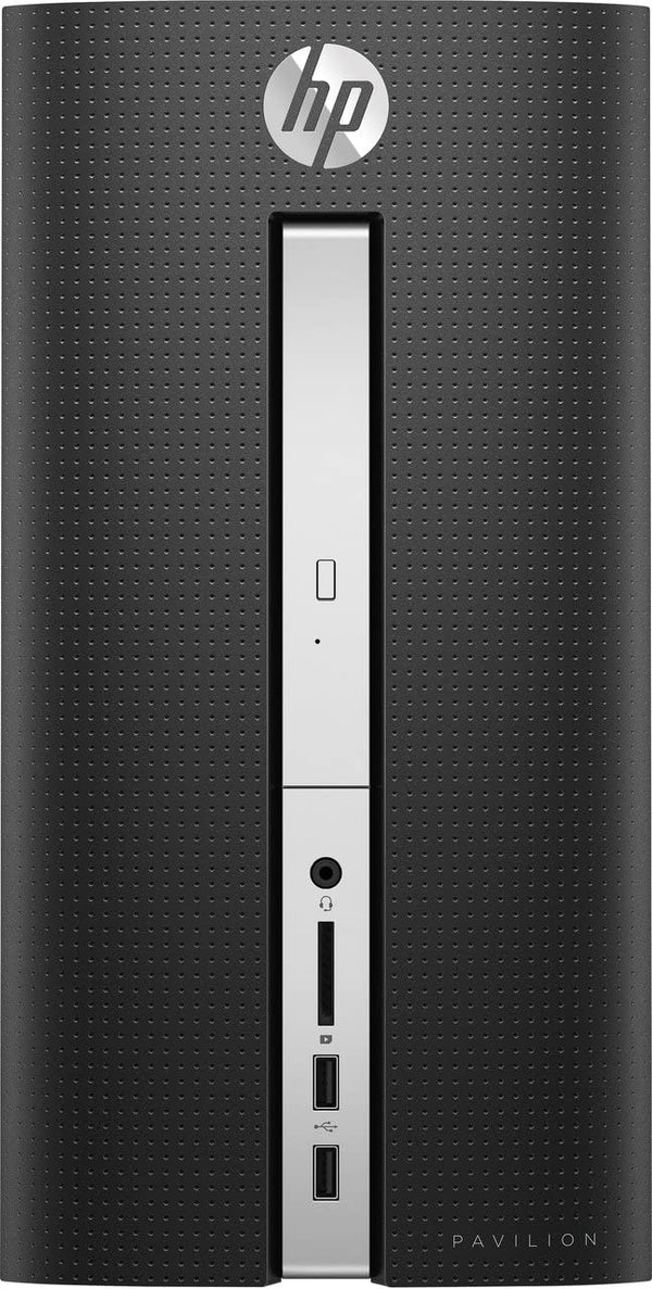 HP Pavilion Desktop i5-7400 16GB 1TB HDD AMD Radeon R9-M360 - BLACK Like New