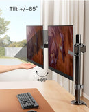 Irongear Dual Monitor Stand 17 to 32" Screens,Heavy Fully Adjustable Monitor Arm Like New