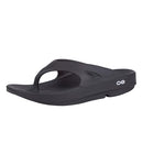 OOFOS OORIGINAL RECOVERY SANDAL - SIZE: MEN 9 WOMEN 11 (M8 W9) - BLACK - Like New