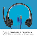 ThinkWrite Technologies / TWT Audio Ergo, TW110 Premium On-Ear Headset - BLACK - Like New