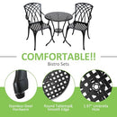 Withniture Bistro Patio Set 3 Piece All Weather Bistro Table and Chairs Set - Like New