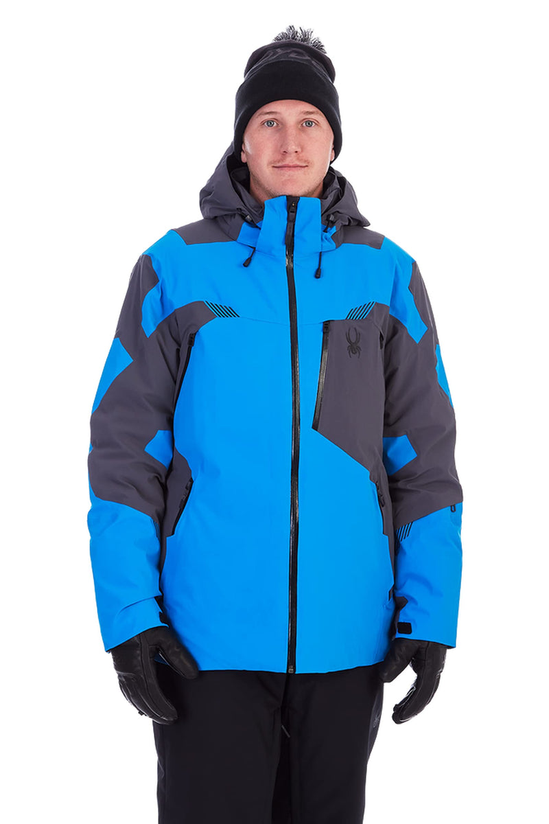 SPYDER MEN'S STANDARD LEADER JACKET COLLEGIATE SIZE MEDIUM - Brand New
