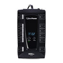 CYBERPOWER AVRG900LCD INTELLIGENT LCD UPS SYSTEM 900VA 480W 12 OUTLETS - BLACK - Like New