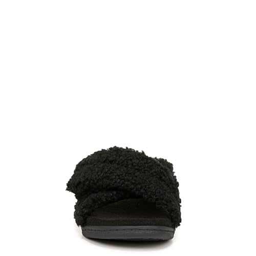 J0895F1001 Vionic Women's Relax Ii Slipper Black Size 7 - Like New