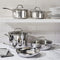 Cuisinart 87P-9 Home Gourmet Stainless Steel 9 Pieces Set - Silver - Like New