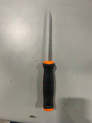 GENERIC DRY WALL CUTTING KNIFE, 6" ORANGE HANDLE - ORANGE BLACK - Like New