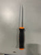 GENERIC DRY WALL CUTTING KNIFE, 6" ORANGE HANDLE - ORANGE BLACK - Like New