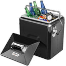 VINGLI 14QT SMALL INSULATED PORTABLE COOLER HARD METAL BBQ - Scratch & Dent