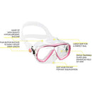Cressi Mini Palau Set (Pink, 29/32) - Brand New