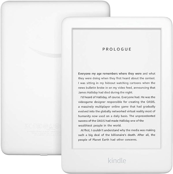 Amazon Kindle Basic 3 2019 10th Gen 6" 4GB J9G29R - White Like New