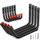 10 Pack Garage Hooks Heavy Duty, 15" & 3.5" Kayak Storage Hooks - Scratch & Dent