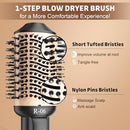 LOPEIE HAIR DRYER BRUSH BLOW DRYER BRUSH IN ONE 4 IN 1 STYLER VOLUMIZER GOLD Like New