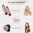 MESCOMB 3 IN 1 AIR STYLER WITH HIGH-SPEED HAIR DRYER PINK - Like New