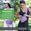 GAIAM WAIST PACK-SIDEKICK - DOVETAIL - Brand New