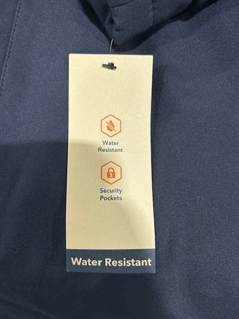 DOCKERS LARGE NAVY BLUE WATER RESISTANT JACKET - NAVY - Like New