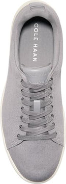 COLE HAAN MEN'S GRAND CROSSCOURT LIGHT CANVAS - SIZE: MEN 11.5, IRONSTONE CANVAS - Like New