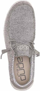 110353500 Hey Dude Men's Wally Sox Ash Size 11 - Like New